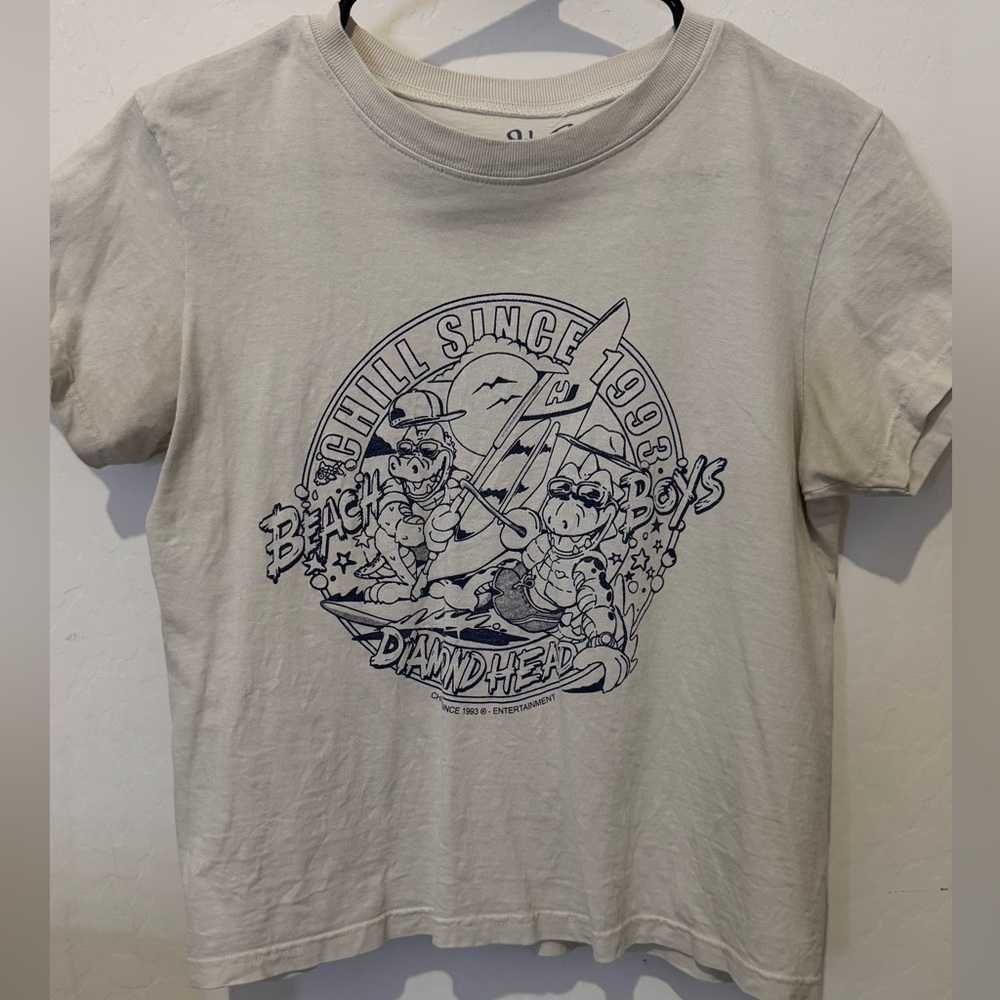 White short tee Brandy